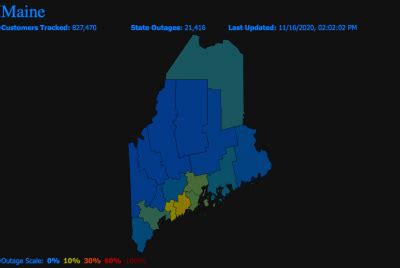 Michigan, Ohio, Pennsylvania and Maine Power Outages Map, Updates as Thousands Left Without ...