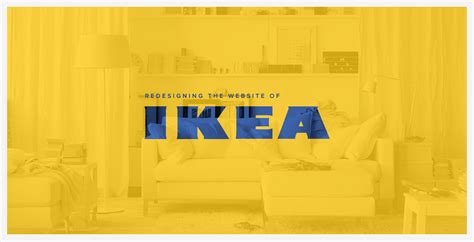 Redesigning the Website of IKEA on Behance