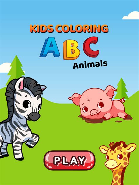 Learn ABC Animals Alphabet and Coloring Page Kids لنظام iOS (iPhone ...