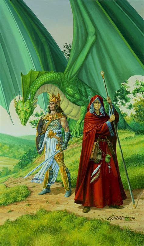 Dragonlance, Chronicles, Dragons of Spring Dawning by Larry Elmore. High Fantasy, Fantasy Rpg ...