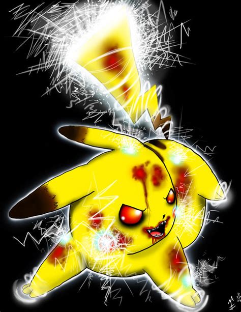 evil pikachu by fabikiwii on DeviantArt