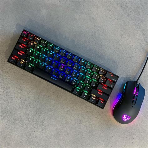 Every RGB keyboard needs an RGB mouse to enter the RGB fairyland🏰 ...