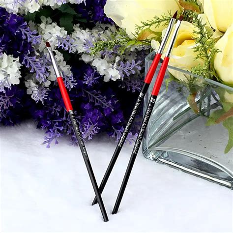 3PCS/Set Professional Brushes Nail Tools Acrylic Nail Brush Fashion Nail Art Brush for Manicure ...