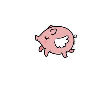 Cartoon Flying Pig - Cliparts.co