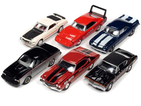 "Racing Champions Mint 2022" Set Of 6 Cars Release 1 1/64 Diecast Model ...