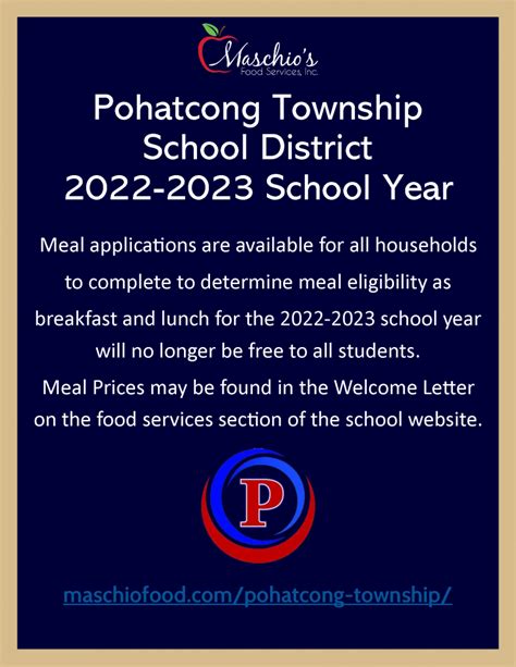 Pohatcong Township School - Maschio's Food Services