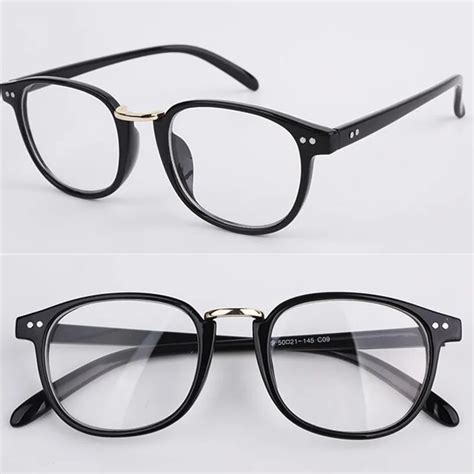 Vintage Oval Eyeglass Frames Glasses Full Rim Retro Fashion Computer Spectacles Eyewear Rx able ...