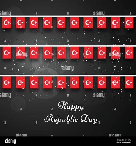 illustration of Turkey Republic Day Background Stock Vector Image & Art ...