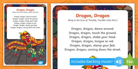 Dragon Dragon Song - Chinese New Year Teaching Resource