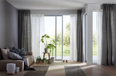 Curtains For Living Room Sliding Door | Baci Living Room