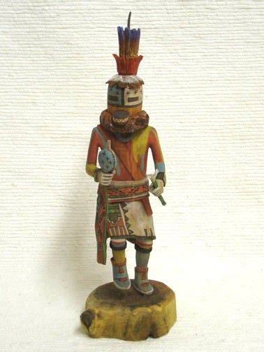 Native American Hopi Carved Coyote Clan Katsina Doll | Hopi indians, Native american art, Spirit ...