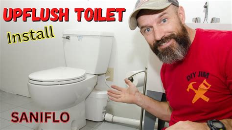 How to install an upflush toilet SANIFLO, part of my How to build a ...