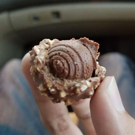 The swirl inside of a Ferrero Rocher chocolate | Rocher chocolate, Ferrero rocher chocolate ...