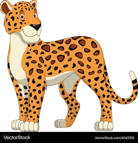 Good leopard Royalty Free Vector Image - VectorStock