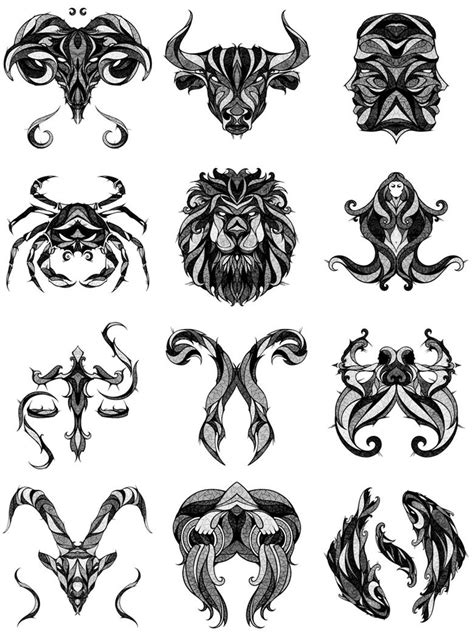 Incredible Illustrations Of Zodiac Signs By Andreas Preis | Zodiac ...