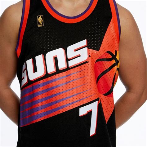 Mitchell & Ness Phoenix Suns #7 Kevin Johnson black Swingman Jersey | Bludshop.com