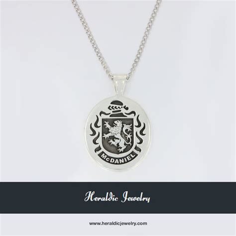 McDaniel Family Crest – Heraldic Jewelry