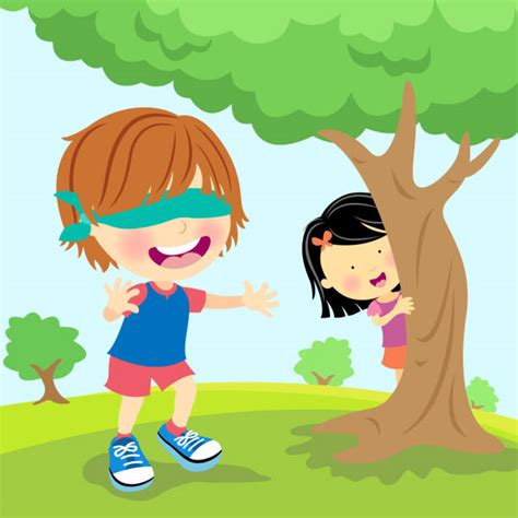 Friends Laughing Outdoors stock vectors - iStock