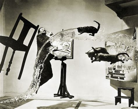 Dalí Atomicus by Philippe Halsman and Salvador Dalí ~ The Art Historian