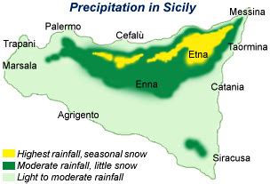 Sicily Weather in Sicily Italy - Forecasts, Temperatures, Rainfall, Snow, Climate, Precipitation ...