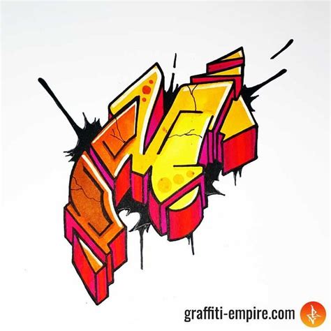 Graffiti Letter M: inspirational images and tutorial | Graffiti Empire ...