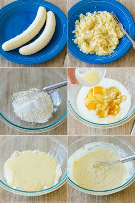 Easy Banana Pancakes (VIDEO) - NatashasKitchen.com