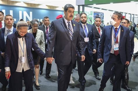 Venezuela’s President Maduro at COP27: He’s Back in International Stage ...