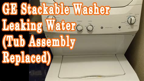 How To Install Ge Stackable Washer Dryer