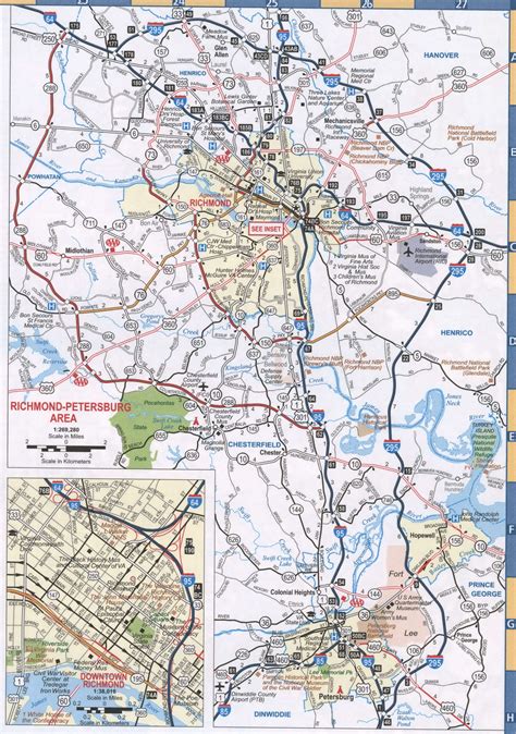 View 11 Map Of Richmond Virginia Area - learnmeasureiconic