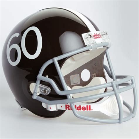 Riddell Denver Broncos 1960-1961 Throwback Replica Full-Size Helmet - Brown