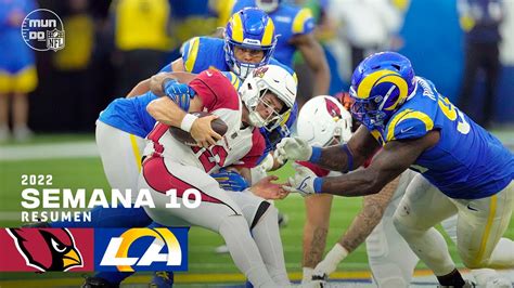 Arizona Cardinals vs. Los Angeles Rams | Semana 10 NFL 2022 | Resumen ...