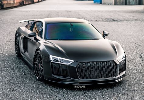 Custom Body Kit Dramatically Changes Black Audi R8 — CARiD.com Gallery