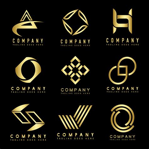 Set of company logo design ideas vector - Download Free Vectors, Clipart Graphics & Vector Art