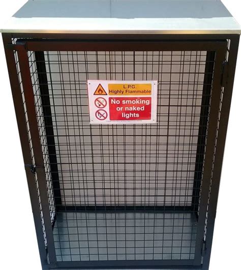 Gas Bottle Storage Cage - Suitable for 2 x 47Kg LPG bottles