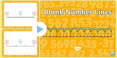 Counting on a Number Line Game - F-2 Resources - Twinkl