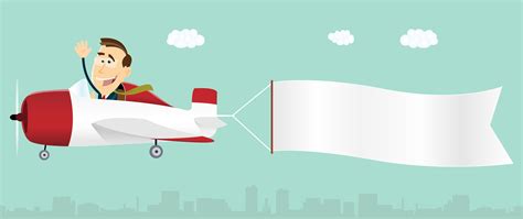 Airplane Banner Free Vector Art - (32,262 Free Downloads)