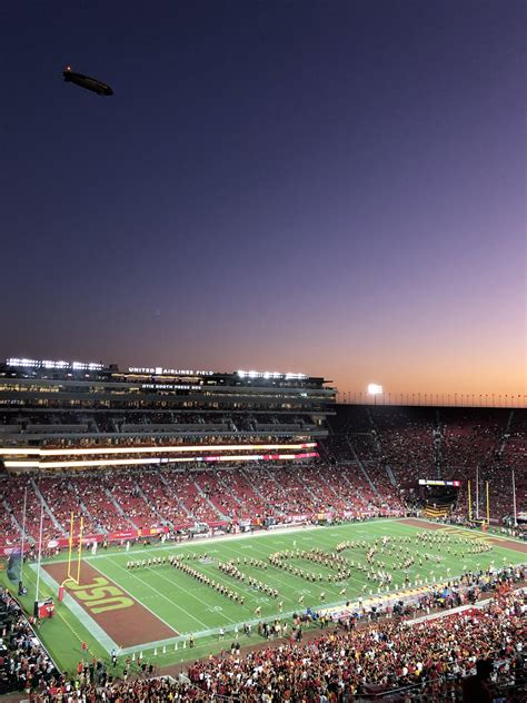 A beautiful night at the Coliseum 9/7 : r/LosAngeles