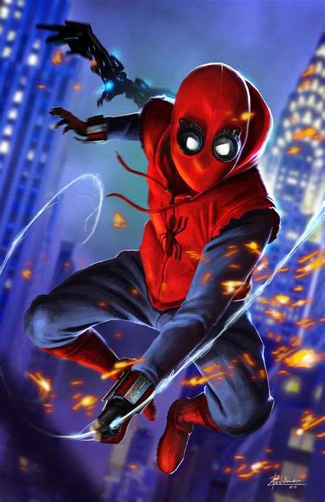 Spider-man Homecoming Fan art by Ben-Wilsonham on DeviantArt
