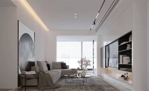 Urban Modern Living Room Design on Behance