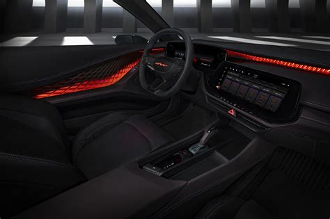 Dodge EV Muscle Car's Interior Is Science Fiction