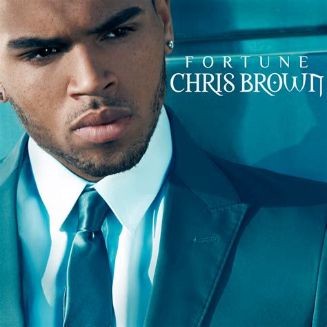 lilbadboy0: Chris Brown - Fortune (Album Cover)