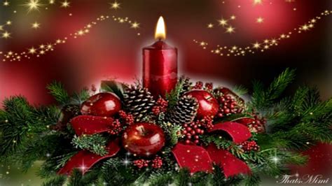 Christmas Candles Wallpapers - Wallpaper Cave