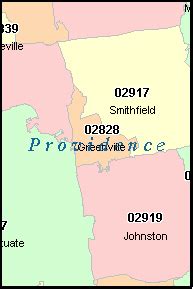 NORTH SCITUATE Rhode Island, RI ZIP Code Map Downloads