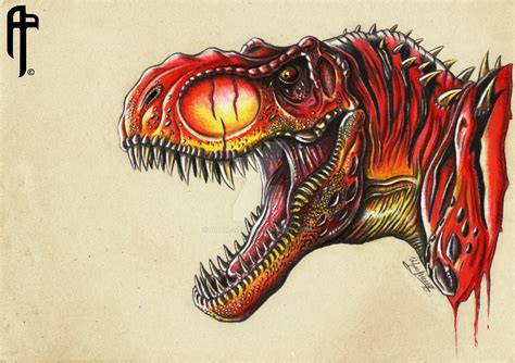 Tyrannosaurus-Rex Level 40 Jurassic World the Game by Aram-Rex on DeviantArt