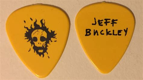 Jeff Buckley Guitar Pick with Jeff Buckley Art - Pickbay