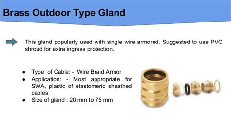 An Essential Information About Brass Cable Gland