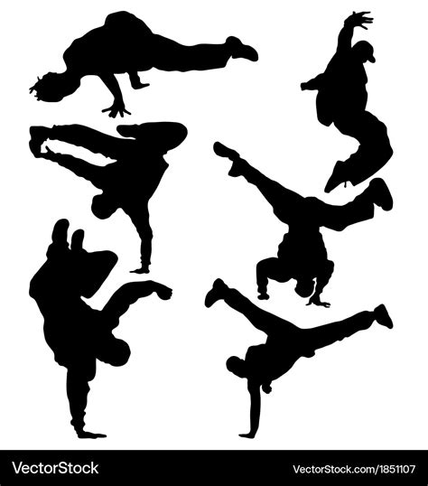 Hip hop dancer Royalty Free Vector Image - VectorStock