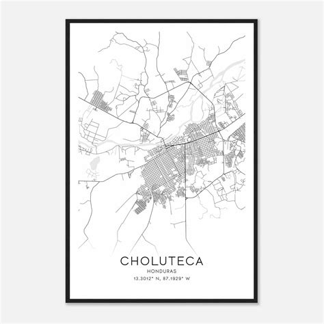 Choluteca - Custom Maps & Posters