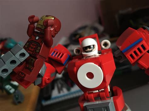 Custom Crimson Dynamo (Marvel) : r/lego