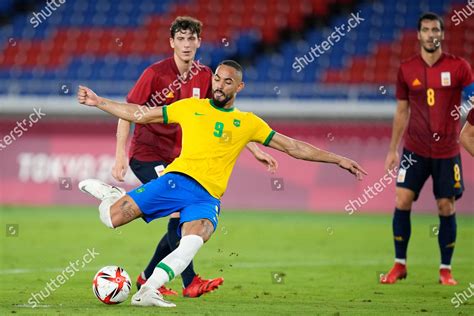 Brazils Matheus Cunha Scores Opening Goal Editorial Stock Photo - Stock ...